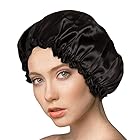 アンミダ（ANMIDA）シルク100％ナイトキャップ 天然シルク ナイトキャップ ヘアーキャップ メンズ レディース 美髪 就寝用帽子 室内帽子 通気性