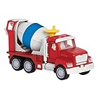 B toys Driven ミキサー車 コンクリート セメントミキサー おもちゃ 子供 建設車両 働く車 光 音が鳴る 可動部品 3歳以上 マイクロシリーズ