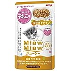 ミャウミャウ (miawmiaw) ジューシー 子ねこ用 総合栄養食 子猫 ほろほろチキン 70g×12個 (まとめ買い) キャットフード