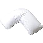 横向き寝用枕 56×66×27cm ホワイト フォスフレイクス (fossflakes) サイドウェイズ