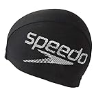 Speedo(スピード) スイムキャップ トリコットキャップ 水泳 ユニセックス SD97C67 ブラック/ホワイト FREE