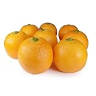 GuCra オレンジ 本物そっくりな果物模型 8個パック 食品サンプル (EX)