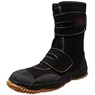 [フジテブクロ] 安全靴 足袋靴 高級綿布生地 高所用 3cm防水 9952 メンズ BLACK 26.0cm