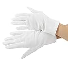 [SANDAI] レディース 礼装 用 フォーマル 白 手袋 S M L ナイロン グローブ 1双 3双 5双 セット から 選択 (M (1双）)