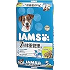 アイムス (IAMS) ドッグフード 7歳以上用 体重管理用 小粒 チキン シニア犬用 5kg