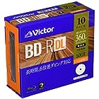 ビクター(Victor) 1回録画用 BD-R DL VBR260RP10J1 ?(片面2層/1-6倍速/10枚)