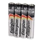 Energizer アルカリ 乾電池 AAAA ４個 単6電池 でんち デンチ バッテリー アルカリ電池 スタイラスペン タッチペン ペンライト エナジャイザー 互換品番LR61 LR8D425 25A MN2500 MX2500 EN96 GP