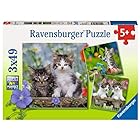 ラベンスバーガー(Ravensburger) ジグソーパズル 08046 5 かわいい子猫(49ピース×3)