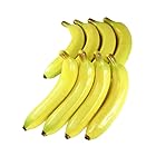 GuCra バナナ 本物そっくりな模型 食品サンプル 果物模型 (単8本)