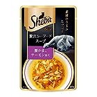 シーバ (Sheba) キャットフード アミューズ 贅沢シーフードスープ 蟹かま、サーモン添え 40グラム (x 12) (まとめ買い)