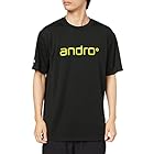 andro(アンドロ) ユニセックス 卓球 ウェア ゲームシャツ アンドロナパティーシャツIV 305700 ブラック×イエロー L