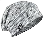 [FORBUSITE] メンズニット帽子 夏用 大きいサイズ ゆるシルエットのニットキャップ サマーニット帽 ユニセックス B079 (ライトグレー)…