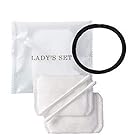 ホテルアメニティ 業務用 レディースセット(LADY'S SET)×100個セット ｜コットン・ヘアゴム・綿棒セット マット袋