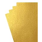 【Amazon.co.jp 限定】和紙かわ澄 金色 黄金色 もみ紙 B4 約25.7×36.4cm 10枚入