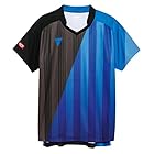 VICTAS(ヴィクタス) 卓球 男女兼用 ゲームシャツ ブルー L V-GS053 031466