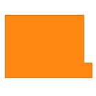 仕切りガイド【A4ヨコ型 [ラテラル] 】書類 棚 カルテフォルダー 仕切り板 整理 トレー 10枚セット (オレンジ)