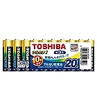 東芝(TOSHIBA) アルカリ乾電池 単3形 20本入 1.5V 使用推奨期限10年 液漏れ防止構造 アルカリ1 まとめパック LR6AN 20MP