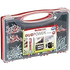フィッシャー RED-BOX プラスチックアンカー プラグ＆ビスセット DuoPower デュオパワー 5x25 6x30 8x40 10x50 536091