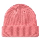 [コネクタイル] ユニセックス メンズ リブ ニット帽子 秋冬 ニットキャップ 折り返し 無地 ワッチキャップ 薄地 ピンク