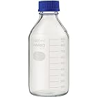 HARIO 耐熱ねじ口瓶(メジュームビン) フタ・液切リング付 GL-45 1000mL/62-9920-27
