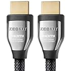 4K HDR HDMIケーブル1m Zeskit Cinema Plus 28AWG (4K 60Hz 4:4:4 HDCP 2.2) 22.28 Gbps HDMI 2.0を超える Xbox PS4 Pro nVidia AMD Apple T