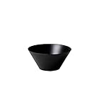 ideaco (イデアコ) 中鉢 ボウル ブラック 15cm usumono bowl(ウスモノ ボウル)