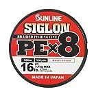 サンライン(SUNLINE) ライン シグロン PEx8 300m 5色 1号 16LB J