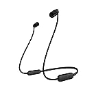 Sony WI-C200 ワイヤレス インイヤーヘッドセット/ヘッドホン マイク付き 通話可能 ブラック (WIC200/B)