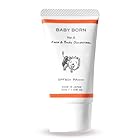 BABY BORN ベビーボーン Face&Body Sunscreen 日焼け止め ミルク UV ケア SPF50+/PA++++ 赤ちゃん 子供 東原亜希 30g