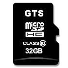 GTS ドライブレコーダー用 マイクロSDカード 32GB 耐久温度100度対応アダプター付き (32GB)