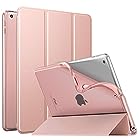 iPad 10.2 ケース 2021 MoKo iPad 9 ケース 第9世代/第8世代/第7世代 Apple iPad 10.2インチ 2021/2020/2019モデル カバー 半透明 軽量 薄型 スタンド仕様 オートスリープ機能 高級PUレ