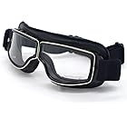 [ZSADZS] ゴーグル メガネ対応 曇り止め 耐衝撃 多目的利用 特殊レンズ (透明)