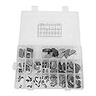 135 PC Woodruff Key Assortment フライホイールプーリークランクウェイキーAssortment Kit for Multi Purpose for Storage Box