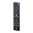 エルパ (ELPA) テレビリモコン 三菱用 (RC-TV019MI) テレビ リモコン 汎用/設定不要 ブラック