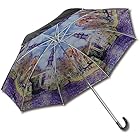 ユーパワー 名画折りたたみ傘(晴雨兼用) モネ「水辺の教会」 AU-02511
