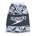 Speedo(スピード) タオル Stack Wrap Towel スタックラップタオルS 水泳 ユニセックス SE62004 ブラック