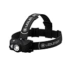 Ledlenser(レッドレンザー) 防水機能付 MH8 ブラック LEDヘッドライト 釣り USB充電式 [日本正規品]