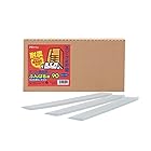 【Amazon.co.jp限定】ニトムズ 家具転倒防止安定板 ふんばる君90 (エコ得パッケージ) 耐震 ねじ・くぎ不要 長さ90cm 半透明 M5904