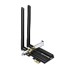TP-Link WiFi ワイヤレス アダプター 無線LAN Wi-Fi6 PCI-Express Bluetooth5.0 2402 + 574Mbps Archer TX50E ブラック