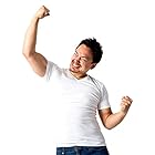 [ティンバーホーム] ヘビーオンス Tシャツ メンズ Vネック 無地 半袖 タイト フィット ワイルドヘビーTシャツ ホワイト M サイズ
