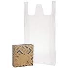 [Amazonブランド] SOLIMO 半透明とって付きごみ袋 30L 150枚