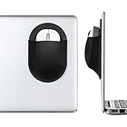 Epessa ユニバーサル スティックオンマウスポーチ マウスホルダー ワイヤレスマウス用 ノートパソコン用マウススリーブ 再利用可能な接着剤 接着剤が残らない iPadやMacBookに対応 (ブラック)