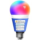 Meross スマートLED電球 E26 810lm 60W相当 調光調色 RGB/電球色/昼白色 スマホのSiriで家電を操作 HomeKit/ Amazon Alexa/ Google Home対応 ハブ/ブリッジ不要 1個入り