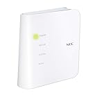 NEC 無線LAN Atermシリーズ 新規単体 WiFi ルーター Wi-Fi5 (11ac) / WF1200CR 3ストリーム (5GHz帯 / 2.4GHz帯) ?PA-WF1200CR ホワイト