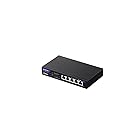 エレコム スイッチングハブ 5ポート ノンインテリジェント Giga対応 PoE給電対応 ACアダプタ給電 小型 法人向け ブラック EHB-UG2C05E-PL