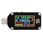 Fafeicy TC66デジタルUSBテスター Type-C電圧電流USBテスター LCDディスプレイ付き(ブラック)
