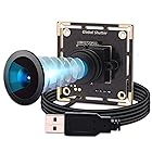 ELP カメラ グローバルシャッター USB ウェブカメラ/1MP 高速60FPSモノクロUSB Webカメラ/超小型USBカメラモジュール/HD 720P ミニカメラ/Windows/Android/Mac OS/Linux 対応産業用カメラ/