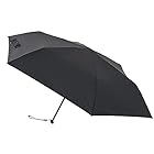 [クニルプス] 折りたたみ傘 軽量 晴雨兼用 【正規輸入品】 US050 Ultra Light Slim Manual Black KNU050-1001