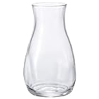 アデリア(ADERIA) てびねり ミニ花器 クリア 日本製 フラワーベース 花瓶 おしゃれ ガラス 一輪挿し vase 容器 flower ドライフラワー 生け花 プレゼント ギフト 贈り物 父の日 母の日 還暦 誕生日 使いやすい B2404