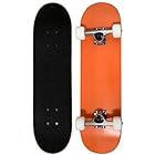 NEW STREET MOVE スケートボード スケボー コンプリート 27inch Skateboard LBST0013 (オレンジ)